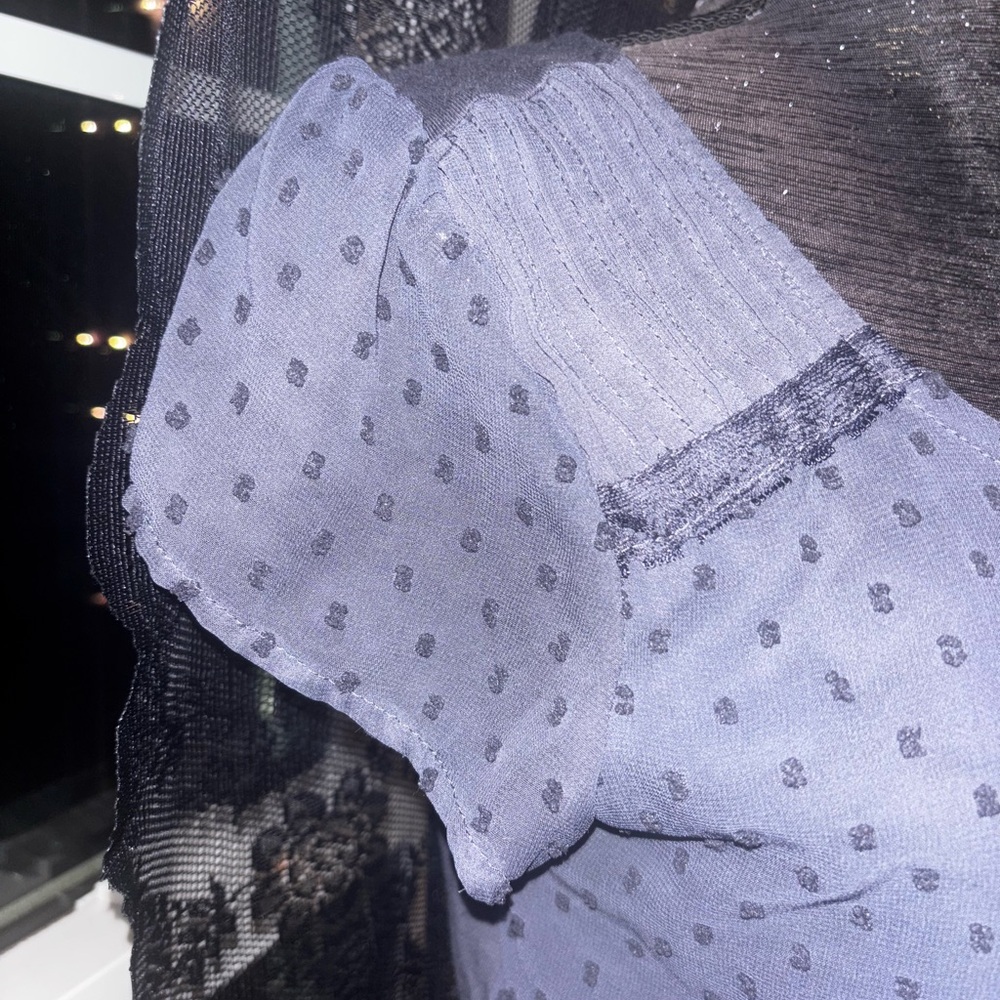 Gray Detailed Top - Picture 2 of 4